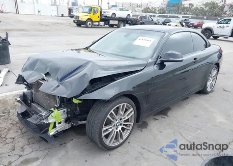 2015 BMW 428I из США, поврежденный, VIN WBA3V7C53F5A24707